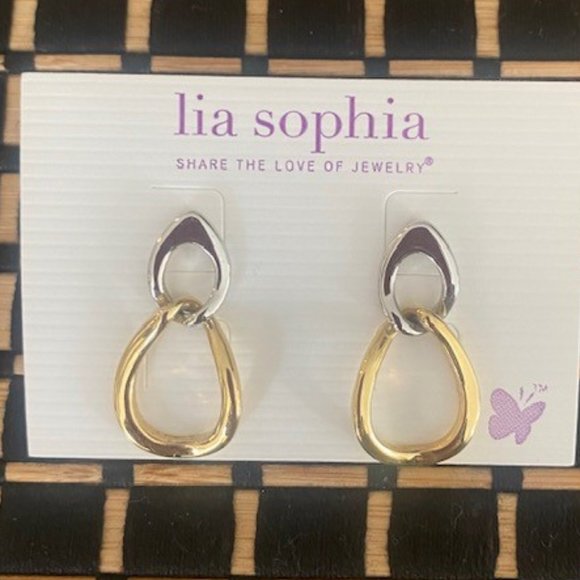Lia Sophia “EMBRACE” Earrings - Picture 4 of 7